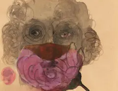 Rosemarie Trockel, Untitled, 1988, Watercolour on paper
