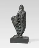 Markus Lüpertz, Der schwarze Phoenix, 1983, Bronze with black patina. Approx