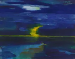 Bernd Zimmer, Pazifik, 1996, Acrylic on canvas