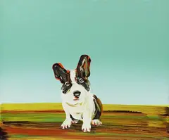 Cornelius Völker, Untitled (C), 1999, Oil on canvas