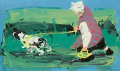 Cornelius Völker, Untitled, 1995, Oil on canvas
