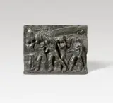 Constantin Meunier, Der Hafen (Le port), 1895, Bronze relief