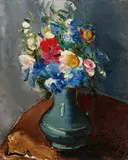 Maurice de Vlaminck, Bouquet de fleurs, Circa 1953, Oil on canvas