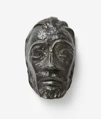 Christusmaske I by Ernst Barlach, 1931, Bronze, sold Dec 2025
