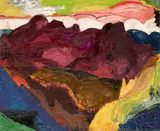 Carl Lohse, Bergige Landschaft