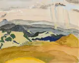 Erich Heckel, Blick von der Wasserkuppe