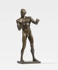 Der Boxer Erich Brandl by Renée Sintenis, 1925, Bronze, sold Dec 2025