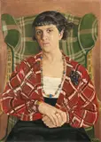 Rudolf Schlichter, Eugenie Perrot, 1934, Oil on canvas