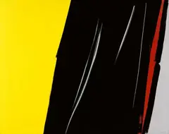 Hans Hartung, T1971-H11, 1971, Acrylic on canvas