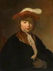 Govert Flinck, Tronie of a Boy, Oil on panel