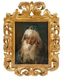 Giovanni Battista Tiepolo, Head of a Bearded Philosopher, Oil on canvas