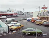 Stephen Shore, 5th Street + Broadway, Eureka, California, September 2, 1974, 1974, Chromogenic print on Fujicolor-Crystal-Archive paper, printed later