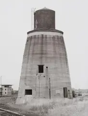 Bernd and Hilla Becher, Water Towers, 1963-78, 4 vintage ferrotyped gelatin silver prints on Agfa paper. Each approx