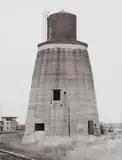 Bernd and Hilla Becher, Water Towers, 1963-78, 4 vintage ferrotyped gelatin silver prints on Agfa paper. Each approx