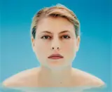 Roland Fischer, Untitled (L 18, from the series: Los Angeles Portraits), 1991, Chromogenic print face-mounted to plexiglass