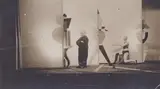 T. Lux Feininger, Oskar Schlemmer's 'Figurales Kabinett', Bauhaus Bühne, Dessau