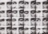Kurt Kranz, Augen-Portrait (Kurt Schmidt), Bauhaus Dessau, Klasse Peterhans (1. Fassung), 1930-31, Photo collage consisting of 16 gelatin silver prints on cardboard, printed and assembled c.