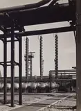 Albert Renger-Patzsch, Destillerkolonnen (distillery columns), c. 1930, Vintage gelatin silver print on Agfa-Brovira paper