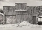 Walker Evans, Tin False Front Building, Moundville, Alabama, 1936, Gelatin silver print, printed