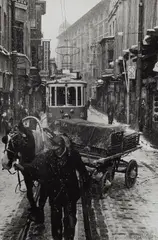 Ara Güler, Sirkeci station, Istanbul, 1956, Gelatin silver print, printed later