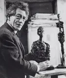 Gisèle Freund, Alberto Giacometti, 1964, Gelatin silver print, printed 1970s