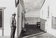 Nevada by Henry Wessel, Jr., 1975, Gelatin silver print, sold Dec 2025