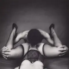 Marty + Veronica by Robert Mapplethorpe, 1982, Gelatin silver print, printed, sold Dec 2025