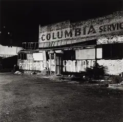 Peter Hujar, Columbia Service Station, 1976, Vintage gelatin silver print