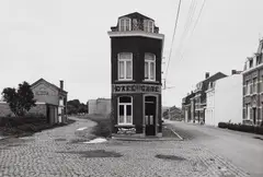 Wilhelm Schürmann, Café de la Gare, Thimister, 1977, Gelatin silver print on Agfa paper, printed