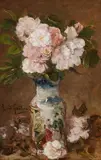 Amand Gautier, Flower Still Life, Oil on canvas