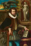 Parma around 1590, Portrait of Ranuccio I Farnese, Duke of Parma and Piacenza, Oil on panel