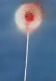 Otto Piene, Untitled, 1979, Gouache and traces of fire on card