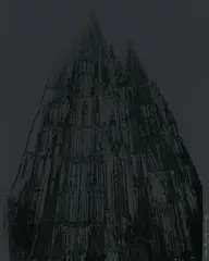 Cologne Cathedral by Andy Warhol, 1985, Colour screenprint with diamond dust on Lenox Museum Board, sold May 2025