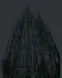 Andy Warhol, Cologne Cathedral, 1985, Colour screenprint with diamond dust on Lenox Museum Board