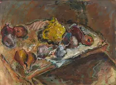 Marwan, Untitled, 1976, Mixed media on card