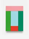 Imi Knoebel, Portrait (Nina), 1992, Acrylic on wood
