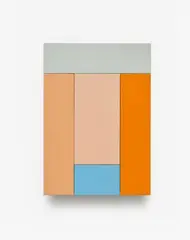 Imi Knoebel, Portrait (Elena), 1992, Acrylic on wood