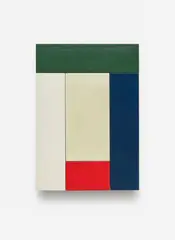Imi Knoebel, Portrait (Natalja), 1992, Acrylic on wood