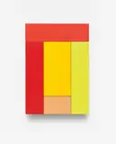 Imi Knoebel, Portrait (Warwara), 1992, Acrylic on wood