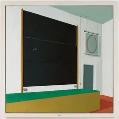 Thomas Huber, Bild, 1989, Oil on canvas