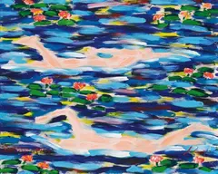 Salomé, Seerosenteich, 2005, Acrylic on canvas