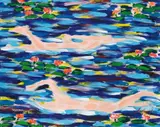 Salomé, Seerosenteich, 2005, Acrylic on canvas