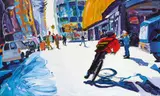 Tom Christopher, Messenger at Park, 2000, Acrylic on canvas