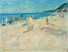 Waldemar Rösler, Strand, 1912-1914, Oil on canvas