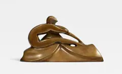 William Wauer, Der Hirte, 1919, Bronze