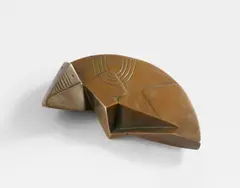 Ewald Mataré, Abstraktes Kälbchen, 1945, Bronze