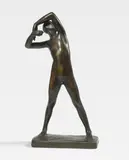 George Minne, David, 1928, Bronze