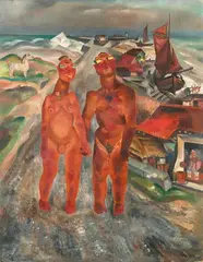 Georges Creten, Le Débarquement à Cythère, 1926, Oil on canvas
