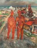 Georges Creten, Le Débarquement à Cythère, 1926, Oil on canvas