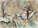 Otto Dix, Winterliches Dorf